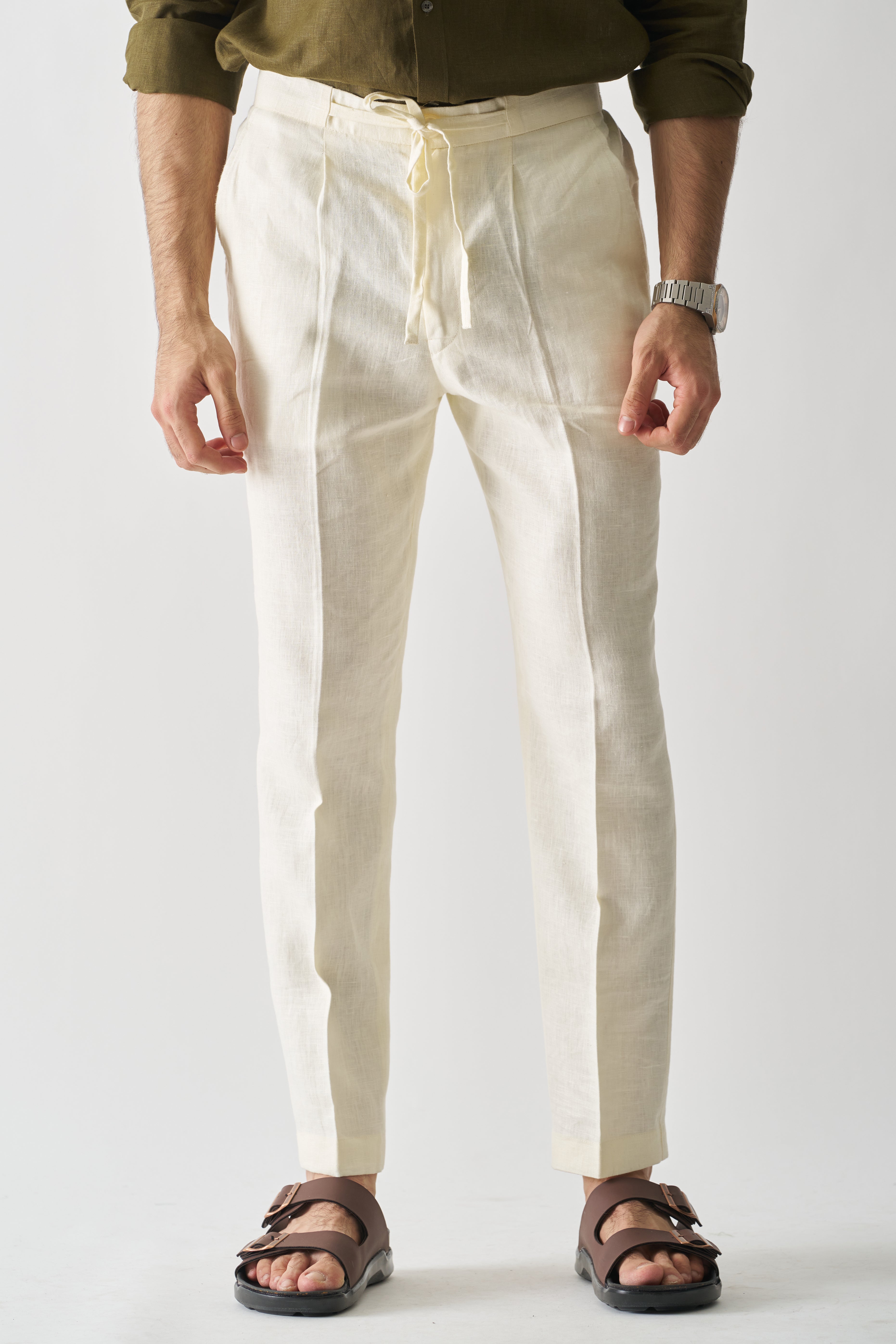 MERC - (P3110) - 100% Pure Linen Pants - Penners